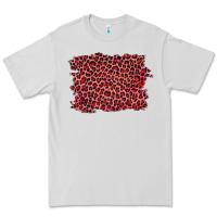 Dove Grey pink leopard background Premium Tee - RanaPortraitStore