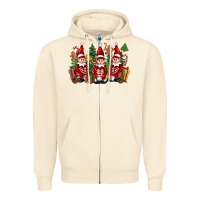 Sandshell Christmas Elfs Zipper Hoodie - FaDigitalArtStudio