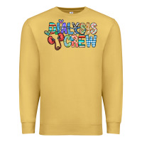Antique Gold dialysis crew Premium Sweatshirt - CowhideDigitalArt