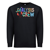 Black dialysis crew Premium Sweatshirt - CowhideDigitalArt