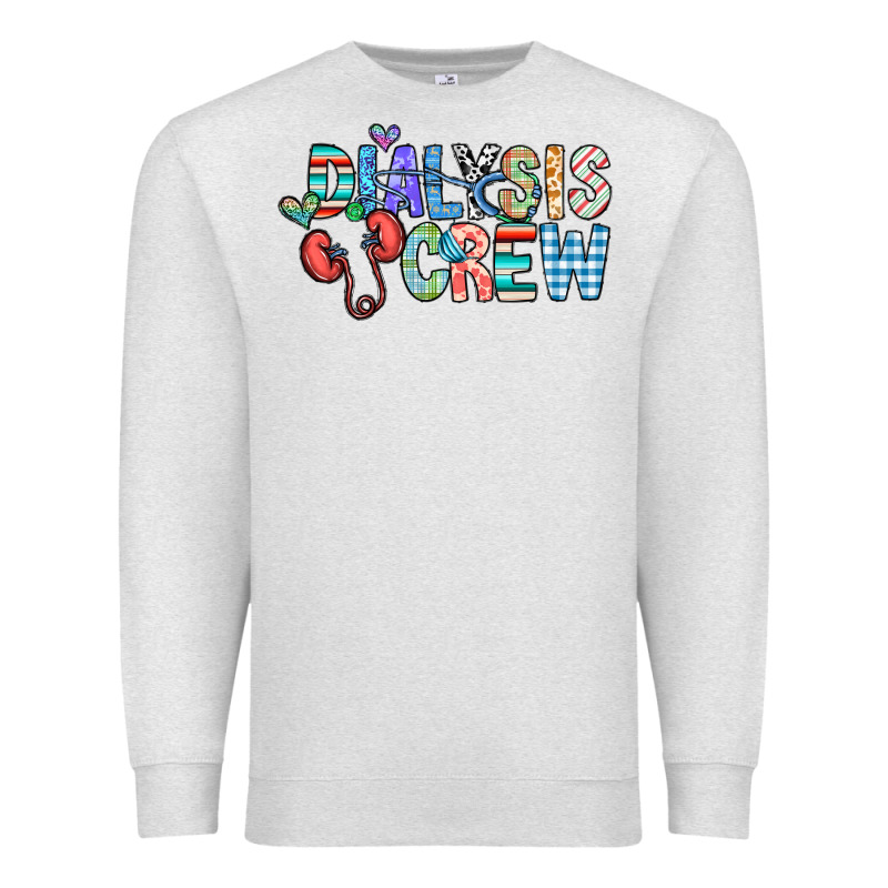 Dialysis Crew Premium Sweatshirt by CowhideDigitalArt | Teevron
