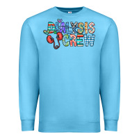 Ocean Blue dialysis crew Premium Sweatshirt - CowhideDigitalArt