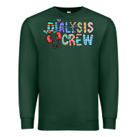Sports Green dialysis crew Premium Sweatshirt - CowhideDigitalArt