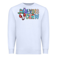 White dialysis crew Premium Sweatshirt - CowhideDigitalArt