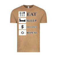 Vintage Camel Tax Day Eat Sleep Do Taxes Repeat Gift Vintage Tee - Bettercallsaul