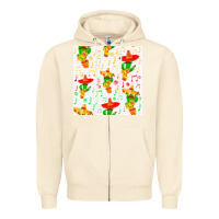 Sandshell mexico seamless pattern Zipper Hoodie - FaDigitalArtStudio