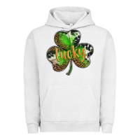 Pigment Lunar Rock st. patricks day lucky shamrock Urban Hoodie - BarkalooDesign