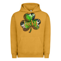 Pigment Peanut Butter st. patricks day lucky shamrock Urban Hoodie - BarkalooDesign