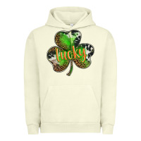 Pigment Pistachio st. patricks day lucky shamrock Urban Hoodie - BarkalooDesign