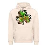Sandshell st. patricks day lucky shamrock Urban Hoodie - BarkalooDesign