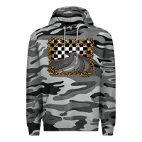 Slate Camo leopard racing  background Premium Hoodie - RanaPortraitStore