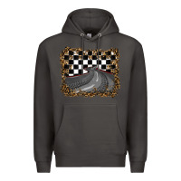 Smoke leopard racing  background Premium Hoodie - RanaPortraitStore