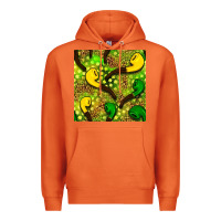 Carrot St. Patrick's pipe pattern digital paper Premium Hoodie - BundleAndBundleShop