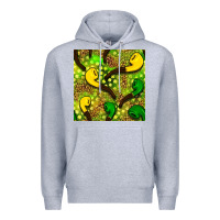 Heather Grey St. Patrick's pipe pattern digital paper Premium Hoodie - BundleAndBundleShop