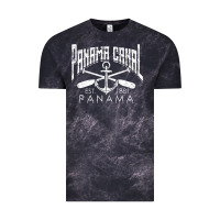 Cloud Black panama canal   central america pacific ocean traveling beach t shirt Vintage Tee - maiPhamDesign