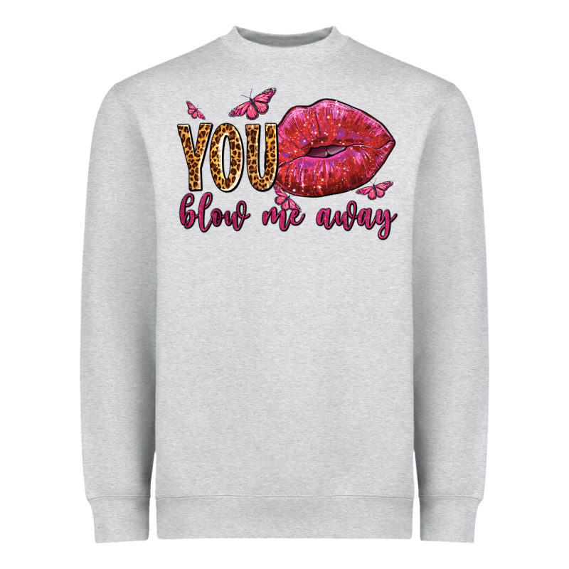 You Blow Me Away Olivia Heavyweight Sweatshirt by OliviaCreatesArt | Teevron
