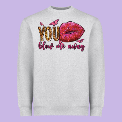 You Blow Me Away Olivia Heavyweight Sweatshirt Designed By Oliviacreatesart
