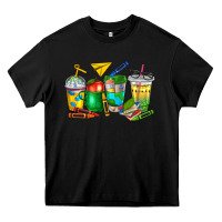 Black teacher coffee cups Heavy Core Tee - NancyCooperArtShop