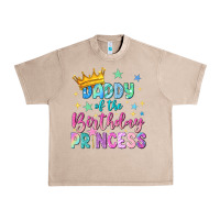 French Oak daddy of the birthday princess Urban Heavy Tee - NancyCooperArtShop