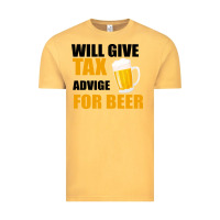 Vintage Mustard Tax Day Will Give Advice For Beer Gift Vintage Tee - Bettercallsaul