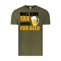 Vintage Olive Tax Day Will Give Advice For Beer Gift Vintage Tee - Bettercallsaul