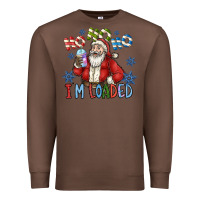 Chestnut ho ho ho im loaded Premium Sweatshirt - CowhideDigitalArt