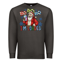 Smoke ho ho ho im loaded Premium Sweatshirt - CowhideDigitalArt