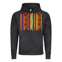 Vintage Black Mexico Serape Brushstroke Vintage Hoodie - texasbilliewilder