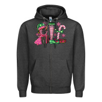 Charcoal Heather elf Zipper Hoodie - FaDigitalArtStudio