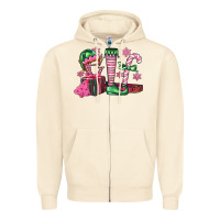 Sandshell elf Zipper Hoodie - FaDigitalArtStudio