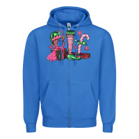 True Royal elf Zipper Hoodie - FaDigitalArtStudio