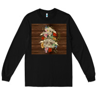 Black kinda emotional with skeleton Long Sleeve Tee - TumblerDesignByShophia
