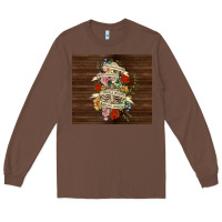 Chestnut kinda emotional with skeleton Long Sleeve Tee - TumblerDesignByShophia