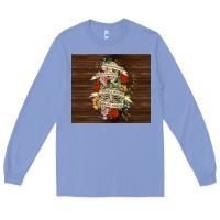Colony Blue kinda emotional with skeleton Long Sleeve Tee - TumblerDesignByShophia