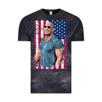 Cloud Black Dwayne The Rock Johnson Men Gift Vintage Tee - maiPhamDesign
