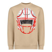 Mushroom football helmet fa element Heavyweight Sweatshirt - FaDigitalArtStudio