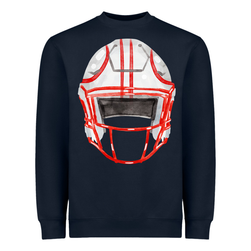 Football Helmet Fa Element Heavyweight Sweatshirt by FaDigitalArtStudio | Teevron