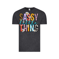 Vintage Black sassy little thing Vintage Tee - RanaPortraitStore