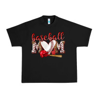 Black Baseball Mom Urban Heavy Tee - NancyCooperArtShop
