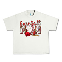 Pistachio Baseball Mom Urban Heavy Tee - NancyCooperArtShop