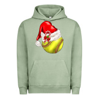 Pigment Oil Green Christmas sports Urban Hoodie - BarkalooDesign