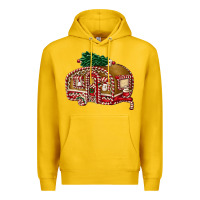 Lemon caravan gingerbread Premium Hoodie - FaDigitalArtStudio