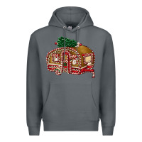 Rock caravan gingerbread Premium Hoodie - FaDigitalArtStudio