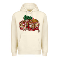 Sandshell caravan gingerbread Premium Hoodie - FaDigitalArtStudio