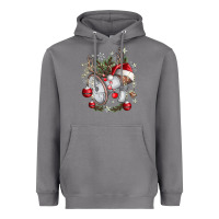 Storm Merry Christmas Heavyweight Hoodie - CowhideDigitalArt