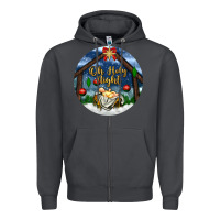 Smoke oh holy night Zipper Hoodie - BundleAndBundleShop