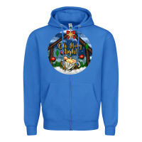 True Royal oh holy night Zipper Hoodie - BundleAndBundleShop