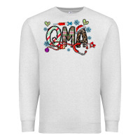 Oatmeal Heather christmas nurse qma Premium Sweatshirt - CowhideDigitalArt