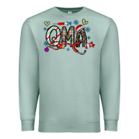 Seafoam christmas nurse qma Premium Sweatshirt - CowhideDigitalArt
