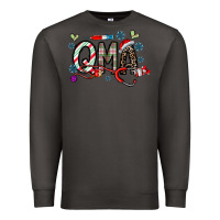 Smoke christmas nurse qma Premium Sweatshirt - CowhideDigitalArt